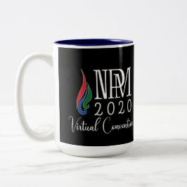 Caneca De Café Em Dois Tons Convenção Virtual 2020 Mug - Grande (15 unidades)