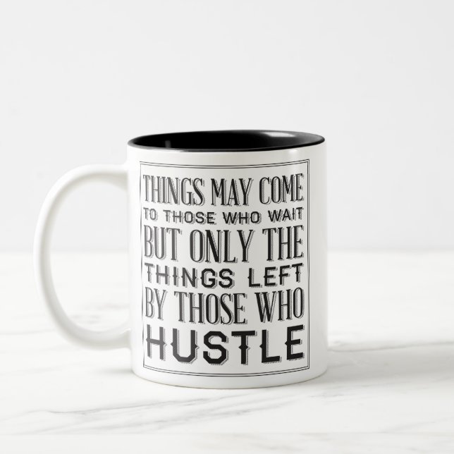 Caneca De Café Em Dois Tons convicção (Esquerda)