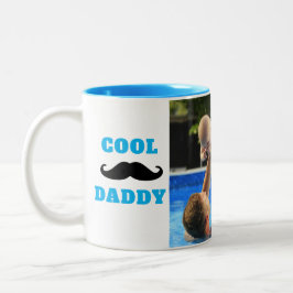 Caneca De Café Em Dois Tons Cool Daddy Quote Father's day Photo