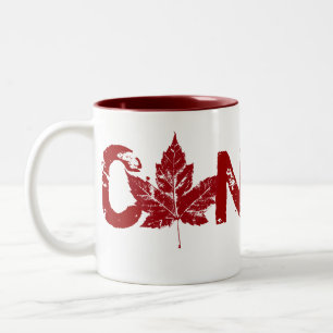 Caneca De Café Em Dois Tons Copa do Canadá de Café Souvenir Legal Canadá Fo
