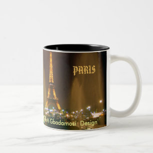 Caneca De Café Em Dois Tons Cópia de IMG4, PARIS, BOA VINDA a P… -