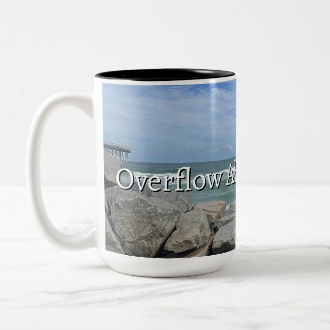 Caneca De Café Em Dois Tons Copo (Esquerda)