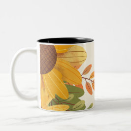 Caneca De Café Em Dois Tons copo