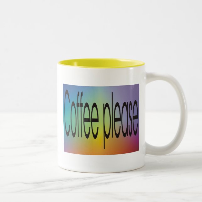 Caneca De Café Em Dois Tons Copo #2 de Graphic1coffee (Direita)