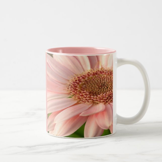 Caneca De Café Em Dois Tons Copo da flor (Direita)