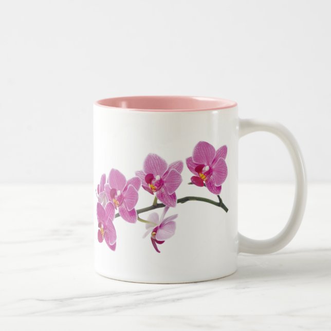 CANECA DE CAFÉ EM DOIS TONS COPO DA ORQUÍDEA (Direita)