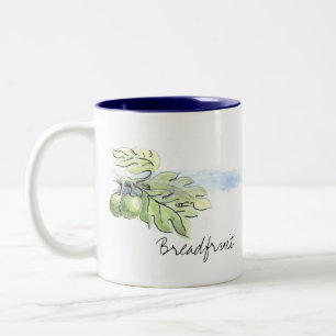 Caneca De Café Em Dois Tons Copo das frutas-pão