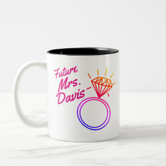 Caneca De Café Em Dois Tons Copo de Bachelorette