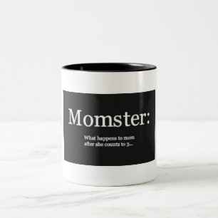 Caneca De Café Em Dois Tons Copo de café de Momster
