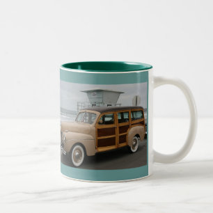 Caneca De Café Em Dois Tons Copo de café de Woodie