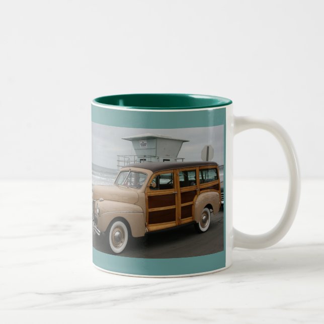 Caneca De Café Em Dois Tons Copo de café de Woodie (Direita)