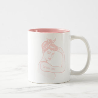 Caneca De Café Em Dois Tons Copo de café do Pinup