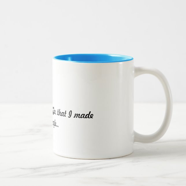 Caneca De Café Em Dois Tons Copo de café no zazzle (Direita)