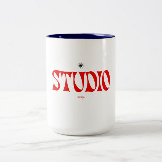 Caneca De Café Em Dois Tons Copo de Estúdio