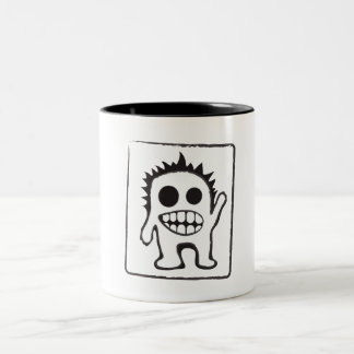 Caneca De Café Em Dois Tons copo do monstro