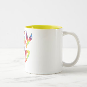 Caneca De Café Em Dois Tons Copo do Rad da estada