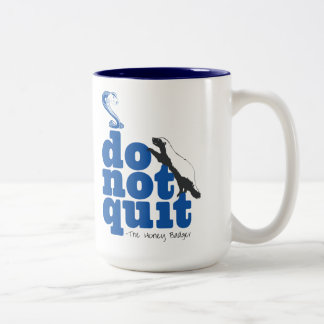 Caneca De Café Em Dois Tons Copo do texugo de mel