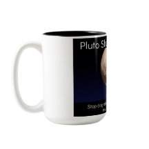 Copo para Plutão planeta