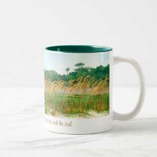 Caneca De Café Em Dois Tons Copo para uma caminhada longa