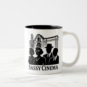 Caneca De Café Em Dois Tons Copo Sassy - Beba o Sass