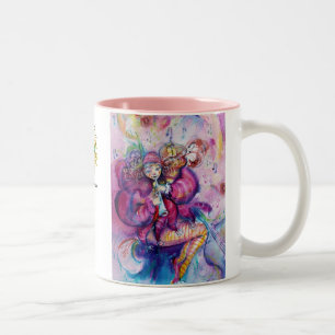 CANECA DE CAFÉ EM DOIS TONS COR DE PINO MUSICAL