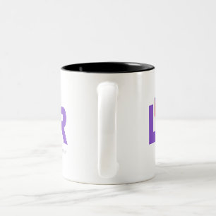 Caneca De Café Em Dois Tons Coração de Amante da Dolly® para amantes e fãs de