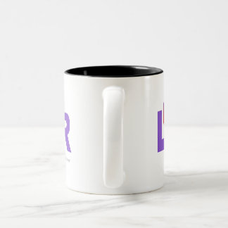 Caneca De Café Em Dois Tons Coração de Amante da Dolly® para amantes e fãs de