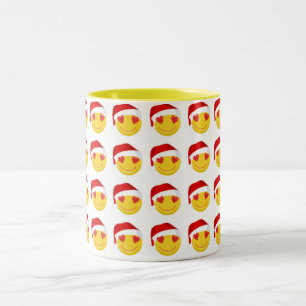 CANECA DE CAFÉ EM DOIS TONS ***CORAÇÃO EM SEUS PAPAIS NOEIS DE OLHOS*** DIVERS