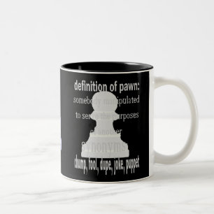 Caneca De Café Em Dois Tons Cordas de Campar / Fantoche
