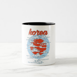 Caneca De Café Em Dois Tons Coreia