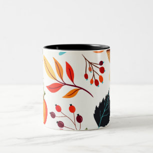 Caneca De Café Em Dois Tons Cores Felizes Coffee Mug