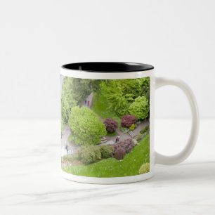 Caneca De Café Em Dois Tons Cork, Irlanda. O infame Castelo de Blarney