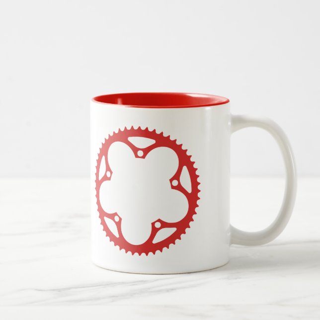 Caneca De Café Em Dois Tons Coroa da Corrente (Direita)