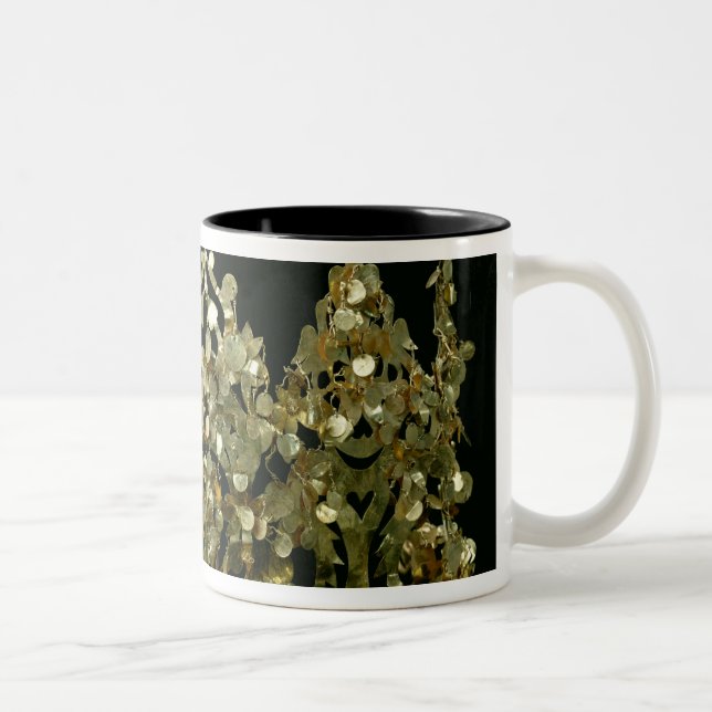 Caneca De Café Em Dois Tons Coroa das escavações da necrópolis (Direita)