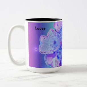 Caneca De Café Em Dois Tons Coroa de Thorns Editada para Cor e Design