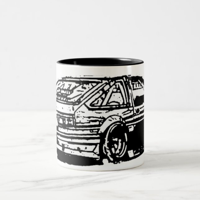 Caneca De Café Em Dois Tons Corolla 1986 (Centro)