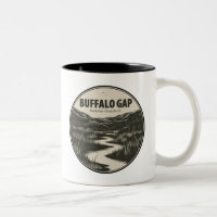 Corrente de Buffalo Gap National Grassland