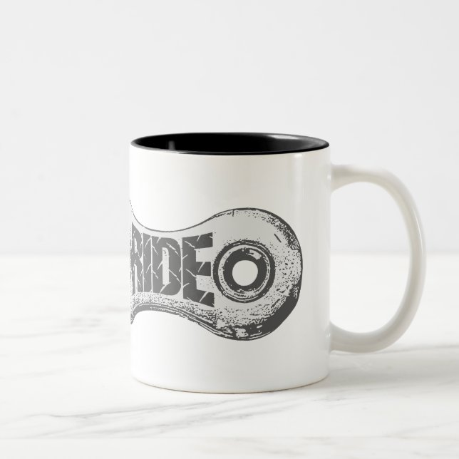 Caneca De Café Em Dois Tons Corrida (Direita)