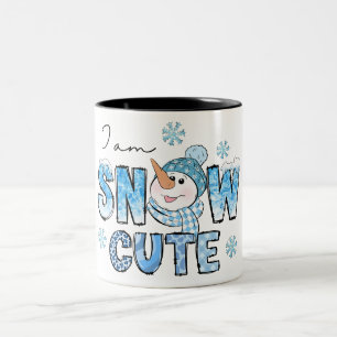 Caneca De Café Em Dois Tons Corte de neve