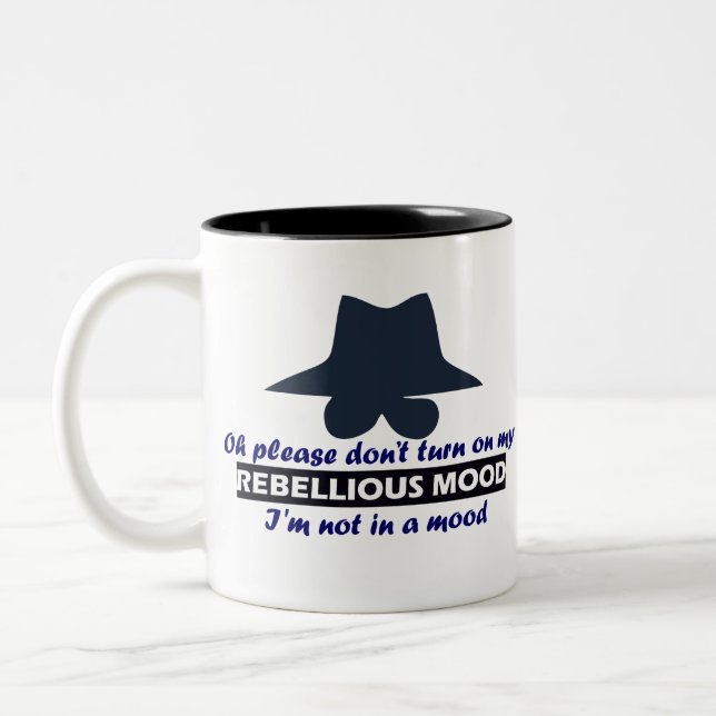 Caneca De Café Em Dois Tons Cotações (Esquerda)