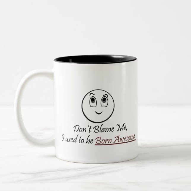 Caneca De Café Em Dois Tons Cotações (Esquerda)