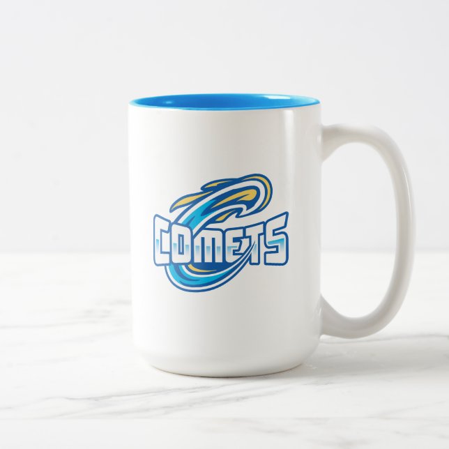 Caneca De Café Em Dois Tons Cottey College Comets (Direita)