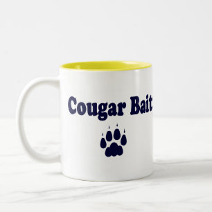 Caneca De Café Em Dois Tons Cougar Bait Coffee Mug