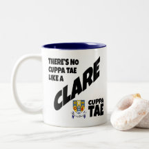 County Clare Ireland Coffee Mug De Dois Toneladas