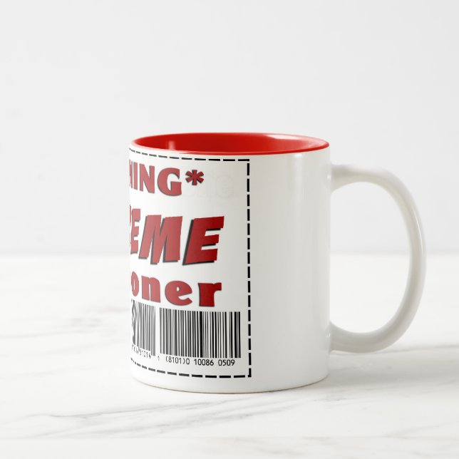 Caneca De Café Em Dois Tons Couponer extremo (Direita)