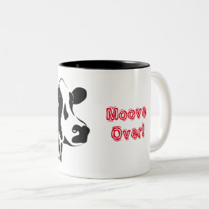 Caneca De Café Em Dois Tons Cow Moove