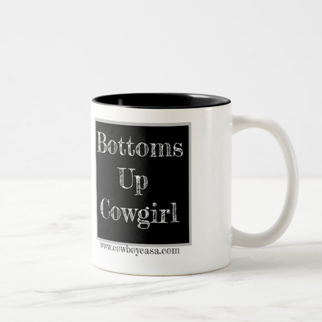 Caneca De Café Em Dois Tons Cowgirl Mug (Direita)