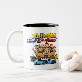 Caneca De Café Em Dois Tons Coworkers for Sale – Funny Office Design