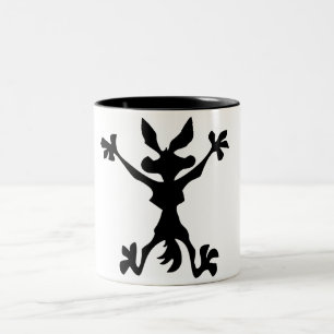 CANECA DE CAFÉ EM DOIS TONS COYOTE