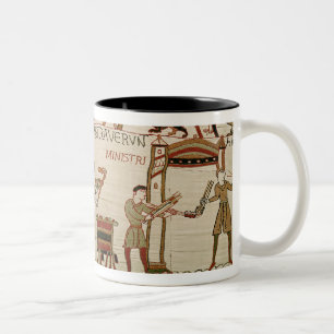 Caneca De Café Em Dois Tons Cozinham a carne